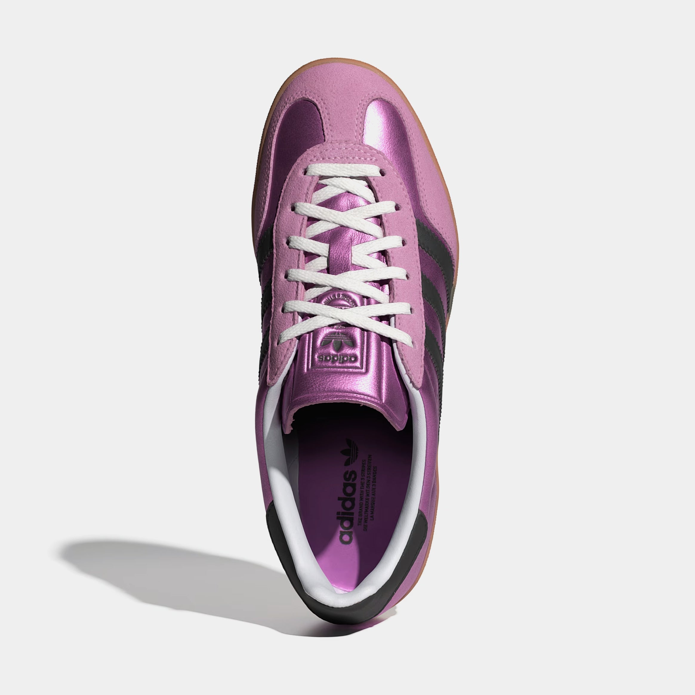 Gazelle Indoor Womens Lifestyle Shoes (Bliss Lilac/Core Black/Purple) - Image 2