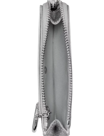 Kate Spade New York Crinkle Metallic Mini Zip Card Case - Image 3