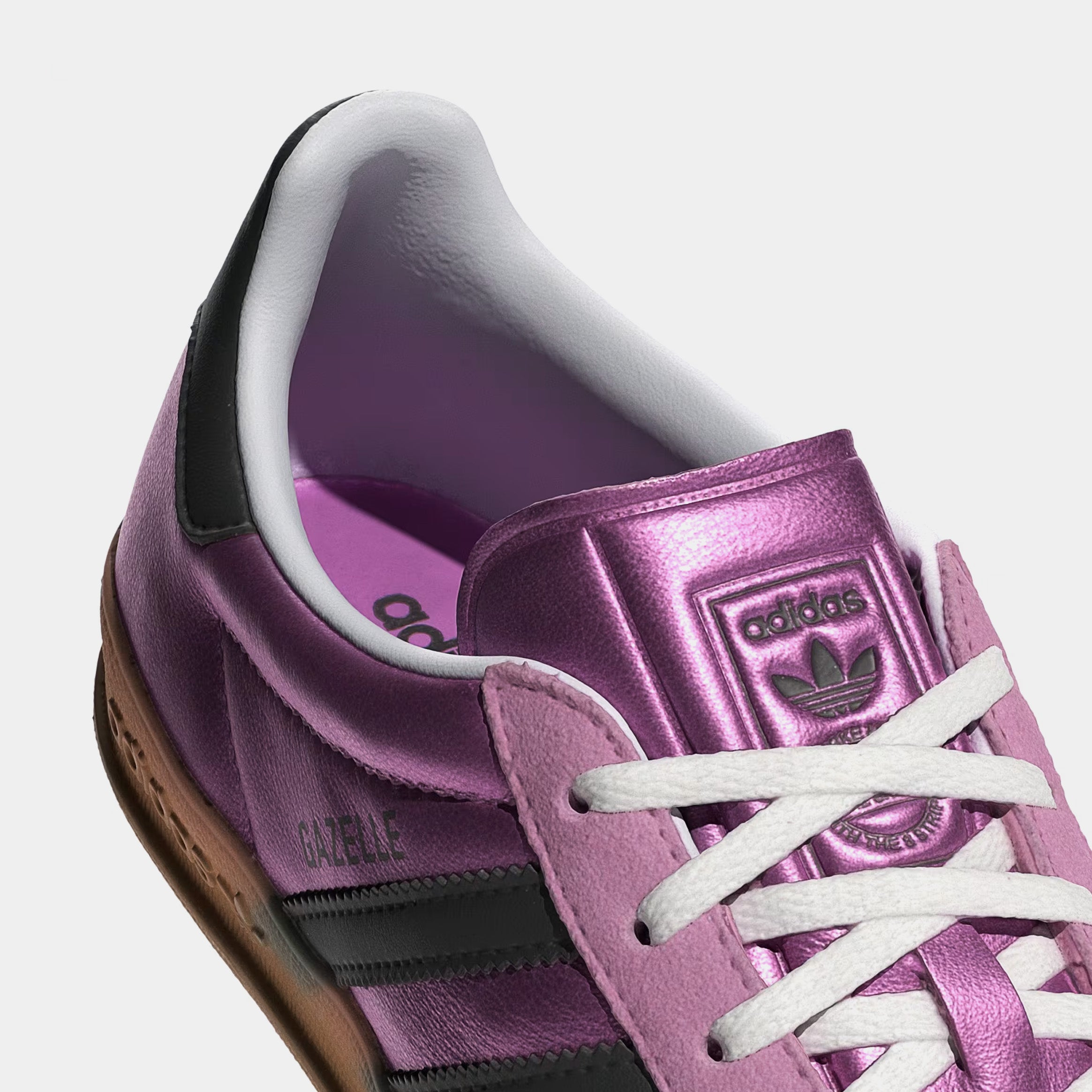 Gazelle Indoor Womens Lifestyle Shoes (Bliss Lilac/Core Black/Purple) - Image 3
