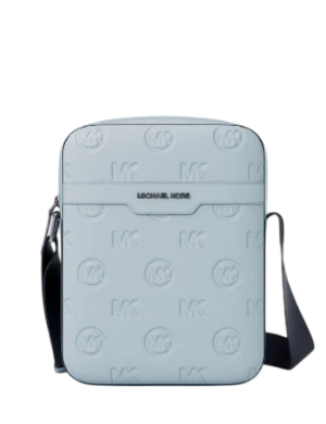 Michael Michael Kors Cooper Logo Debossed Flight Bag