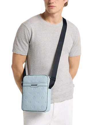 Michael Michael Kors Cooper Logo Debossed Flight Bag - Image 4