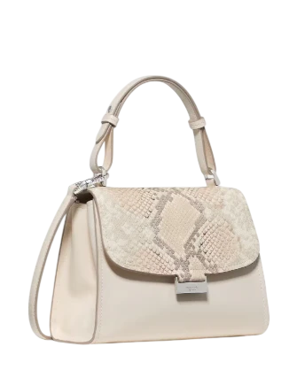 Kate Spade New York Riley Snake Embossed Small Top Handle Bag - Image 3