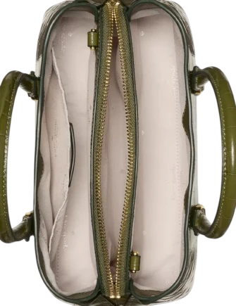 Kate Spade New York Thompson Street Croc Embossed Small Satchel Bag - Image 2