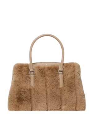 Kate Spade New York Thompson Street Faux Fur Small Satchel Bag