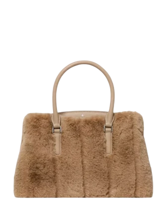 Kate Spade New York Thompson Street Faux Fur Small Satchel Bag