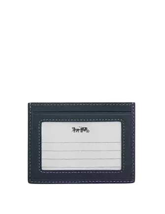 Coach Slim Id Card Case In Signature Denim - Image 2