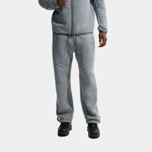 Tech Fleece Open Hem Refelctive Accents Mens Sweatpants (Cool Grey/Iron Grey/Black)