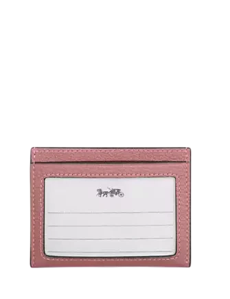 Coach Slim Id Card Case With Heart Rivets - Image 2