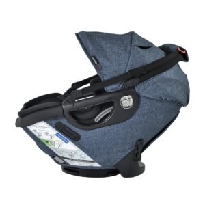 Orbit Baby G5+ Infant Car Seat With Base, Melange Navy, 2025