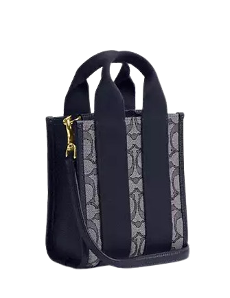 Coach Smith Mini Tote Bag In Signature Jacquard - Image 2