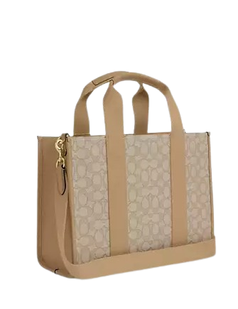 Coach Smith Tote Bag In Signature Jacquard - Image 3
