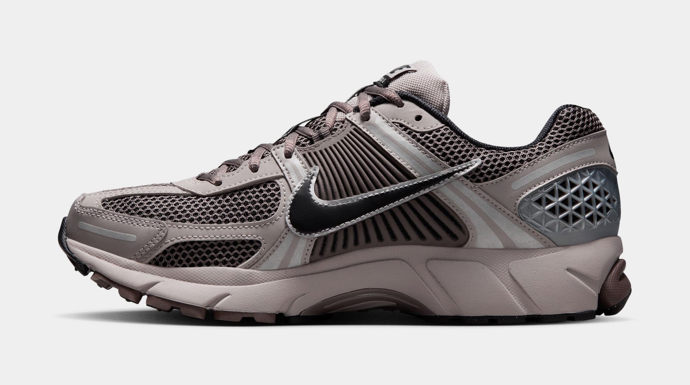 Zoom Vomero 5 Mens Running Shoes (College Grey/Black/Cave Stone) - Image 3