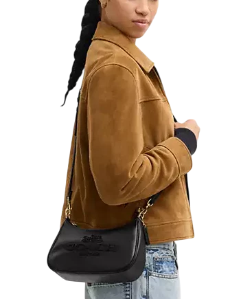 Coach Teri Shoulder Bag With Beaded Coach Graphic - Image 4