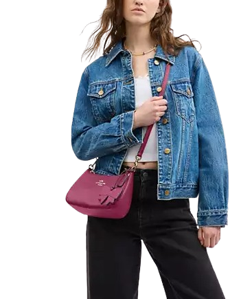 Coach Teri Shoulder Bag With Bow Charm - Image 3
