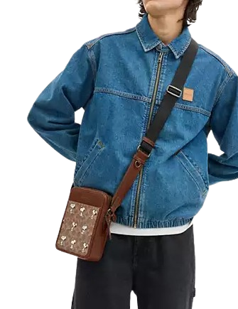Coach X Peanuts Sullivan Crossbody Bag In Signature Canvas With Snoopy Print - Image 2