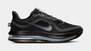 Pegasus Premium Womens Running Shoes (Black/Black/Metallic Silver)