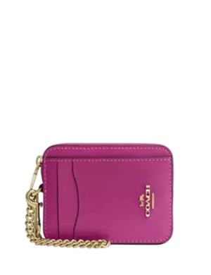 Coach Zip Card Case