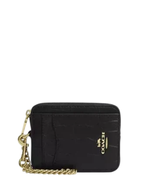 Coach Zip Card Case