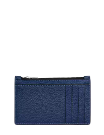 Coach Zip Card Case With Car Print - Image 2