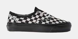 Premium Authentic Checkerboard Mens Lifestyle Shoes (Checkerboard Black/Marshmallow White)