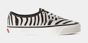 Premium Authentic Zebra Print Womens Lifestyle Shoes (Zebra Marmallow White)