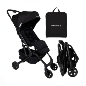 Colugo Compact Stroller+, 2025, Black/Black