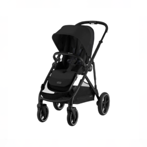 Cybex Gazelle S Modular Stroller, 2025, Black Frame, Moon Black