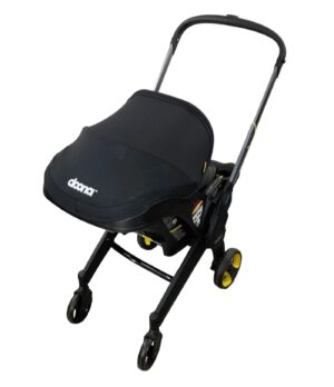Doona Infant Car Seat & Stroller Combo, 2025, Nitro Black