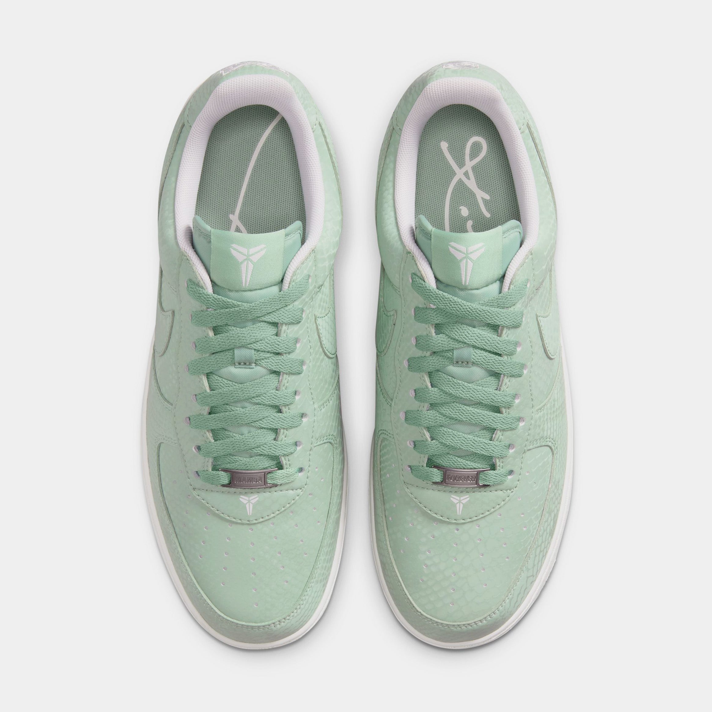 Kobe Air Force 1 Low Steam Mens Lifestyle Shoes (Steam/Summit White) - Image 2