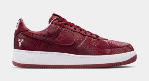 Kobe Air Force 1 Lower Merion Mens Lifestyle Shoes (Team Red/White)