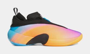 D.O.N Issue 7 Mens Basketball Shoes (Core Black/Lucid Orange/Silver Metallic)