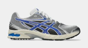 Gel DS Trainer 14 Mens Running Shoes (White/Asics Blue)