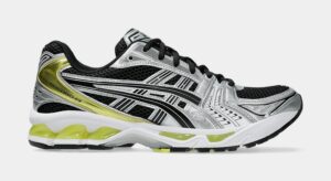 Gel Kayano 14 Mens Running Shoes (Black/Lemon Spark)