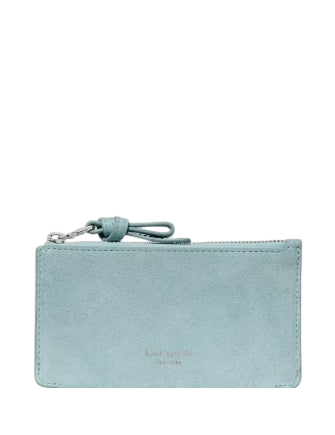 Kate Spade New York Loop Suede Zip Card Case