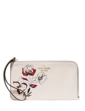 Kate Spade New York Lucy Floral Medium Wristlet