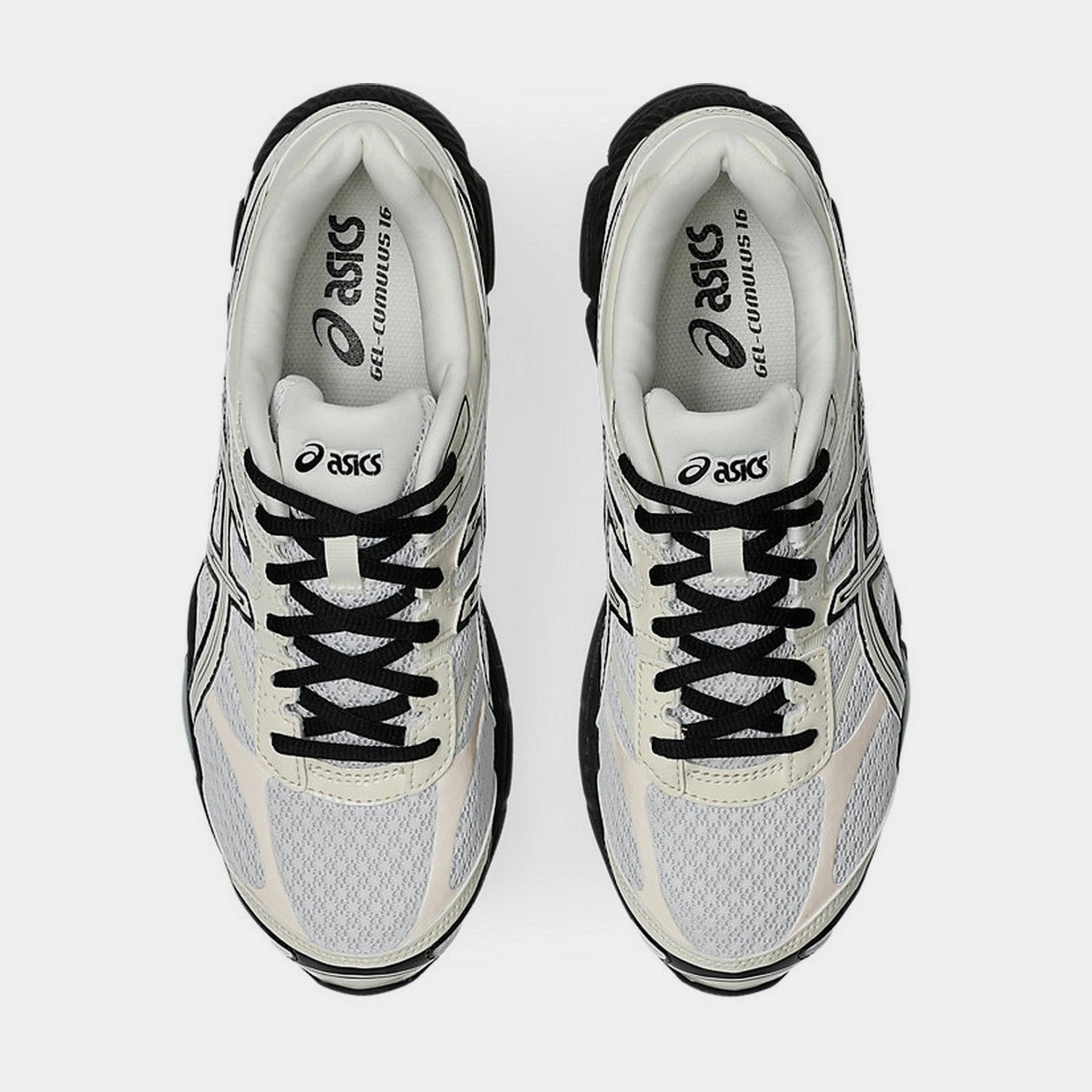 Gel-Cumulus 16 Mens Running Shoes (White/Cream) - Image 2