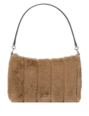 Kate Spade New York Margot Faux Fur Medium Shoulder Bag