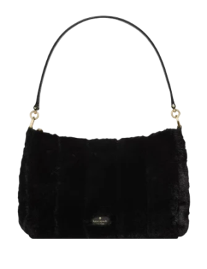 Kate Spade New York Margot Faux Fur Medium Shoulder Bag