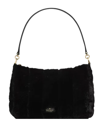 Kate Spade New York Margot Faux Fur Medium Shoulder Bag