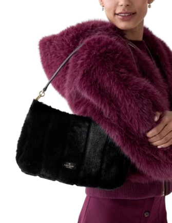 Kate Spade New York Margot Faux Fur Medium Shoulder Bag - Image 2