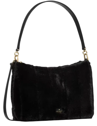 Kate Spade New York Margot Faux Fur Medium Shoulder Bag - Image 3
