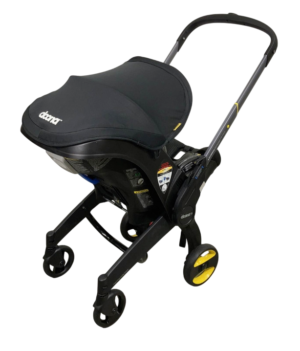 Doona Infant Car Seat & Stroller Combo, 2023, Nitro black