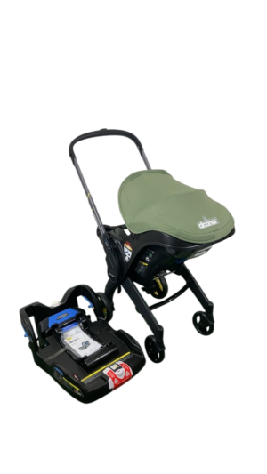 Doona Infant Car Seat & Stroller Combo, 2024, Desert Green