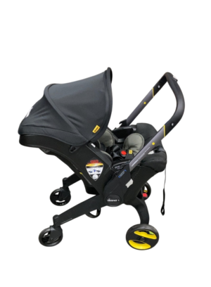 Doona Infant Car Seat & Stroller Combo, 2024, Nitro Black