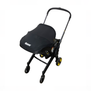 Doona Infant Car Seat & Stroller Combo, 2025, Nitro black