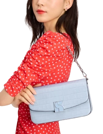 Kate Spade New York Dakota Croc-embossed Medium Convertible Shoulder Bag - Image 4
