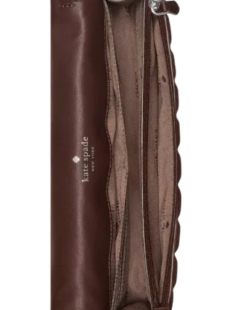 Kate Spade New York Scarlett Quilted Suede Wallet On Chain - Image 3
