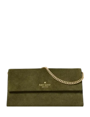 Kate Spade New York Scarlett Suede Wallet On Chain
