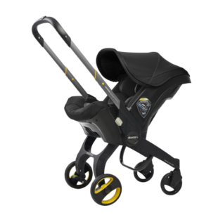 Doona Infant Car Seat & Stroller Combo, Nitro Black, 2025