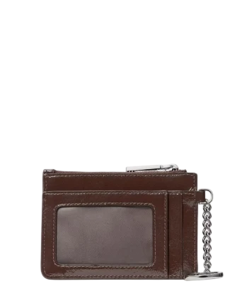 Kate Spade New York Shiny Leather Key Ring Card Holder - Image 2